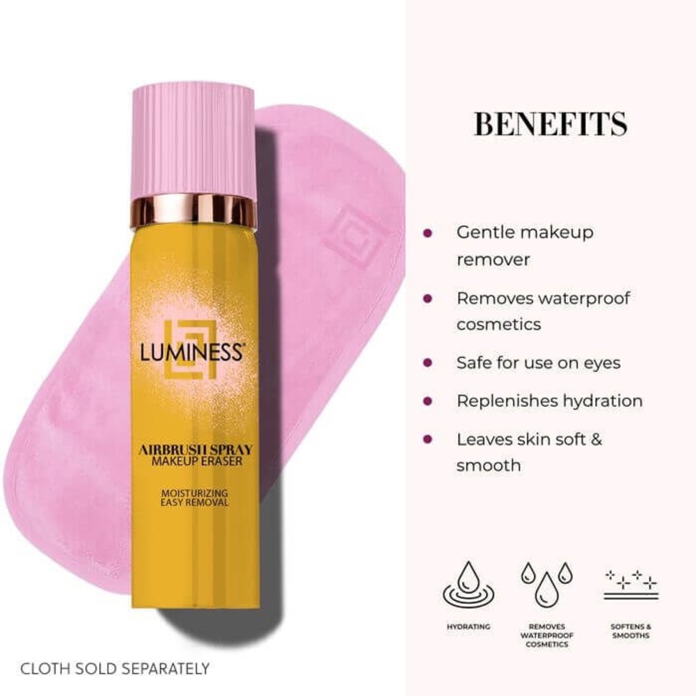 Luminess Yellow Airbrush Makeup Remover Spray